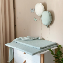 Saltea pentru masa de infasat 50 x70 cm, menta (2)